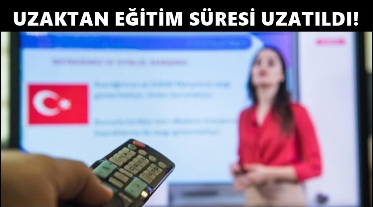 Uzaktan eğitim 22 Ocak’a uzatıldı...