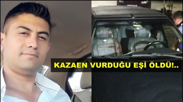 Uzman çavuş eşini başından vurdu!