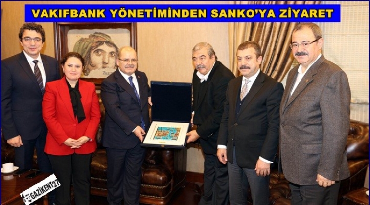 Vakıfbank'tan Sanko'ya ziyaret