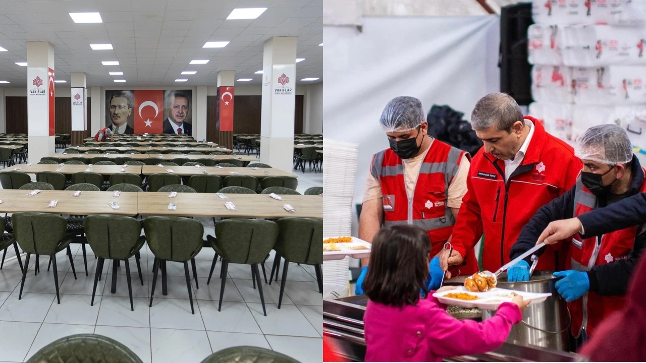 Vakıflar Gaziantep B&ouml;lge M&uuml;d&uuml;rl&uuml;ğ&uuml; iftar noktaları belli oldu