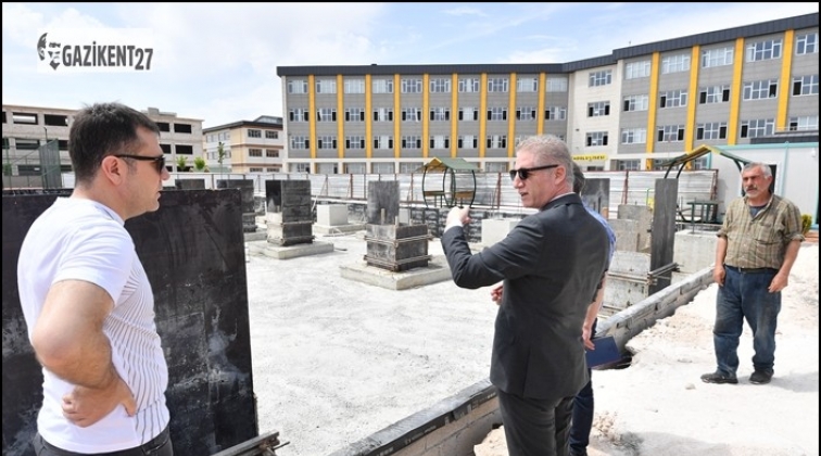 Vali G&uuml;l eğitim yatırımlarını yerinde inceledi