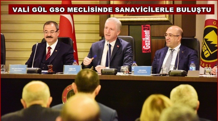 Vali Gül, sanayicilerle buluştu…