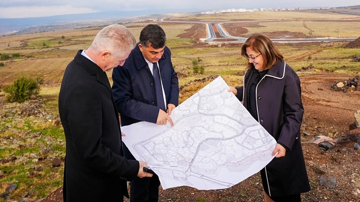 Vali Gül ve Şahin, Şehitkamil'in projelerini inceledi