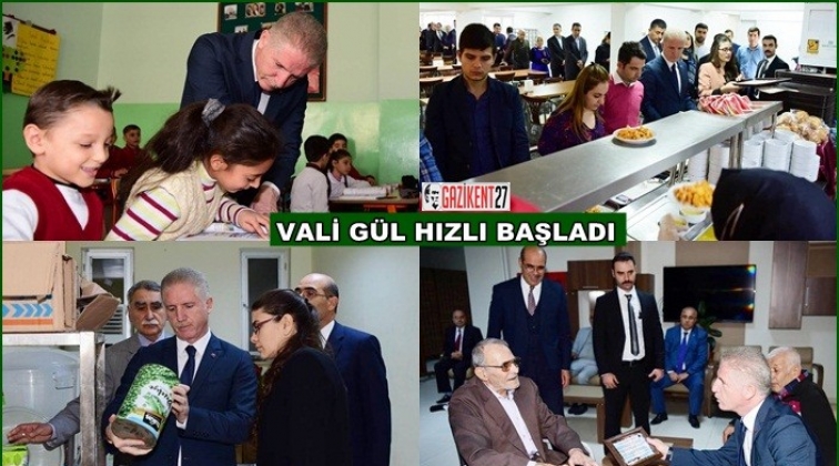 Vali G&uuml;l, ziyaret ve incelemelerini s&uuml;rd&uuml;r&uuml;yor