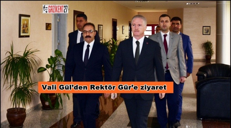 Vali G&uuml;l&rsquo;den Rekt&ouml;r G&uuml;r&rsquo;e ziyaret