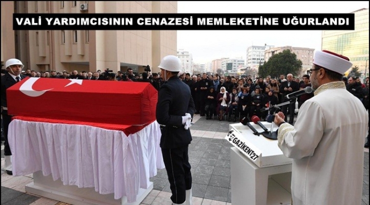 Vali Yardımcısı i&ccedil;in resmi t&ouml;ren d&uuml;zenlendi