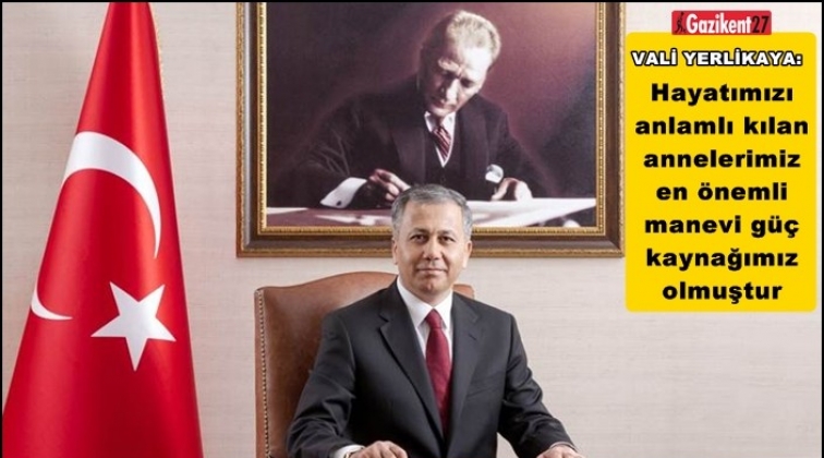 Vali Yerlikaya, Anneler G&uuml;n&uuml;'n&uuml; kutladı