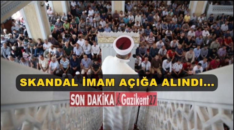 Valilik soruşturma a&ccedil;mıştı o imam a&ccedil;ığa alındı