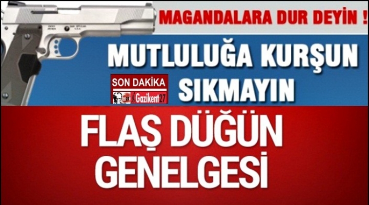 Valiliklere &lsquo;d&uuml;ğ&uuml;n&rsquo; genelgesi