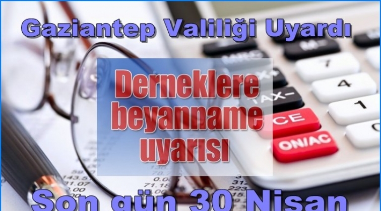 Valilikten derneklere uyarı!..