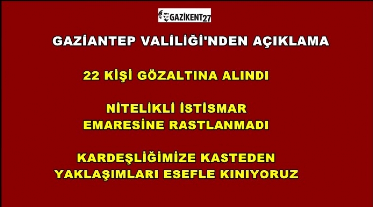 Valilikten son dakika 'cinsel istismar' a&ccedil;ıklaması