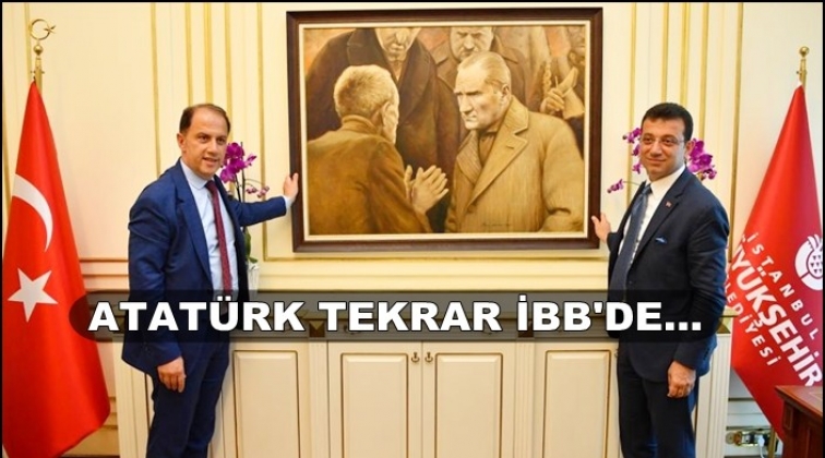 Ve o tablo tekrar yerine asıldı...