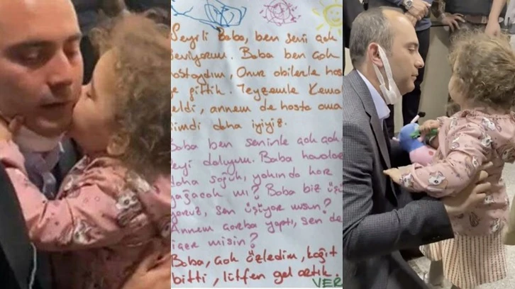 Vera'dan babasına mektup: Çok özledim, lütfen gel artık!