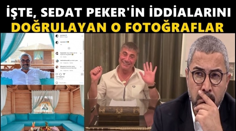 Veyis Ateş’in Peker’in iddialarını doğrulayan fotoğrafı!