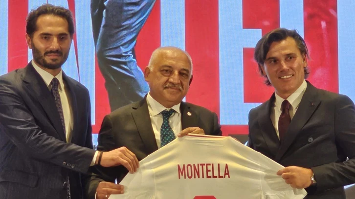 Vincenzo Montella ile 3 yıllık sözleşme imzalandı