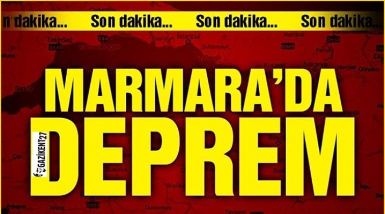 Yalova'da deprem! İstanbul&rsquo;dan da hissedildi