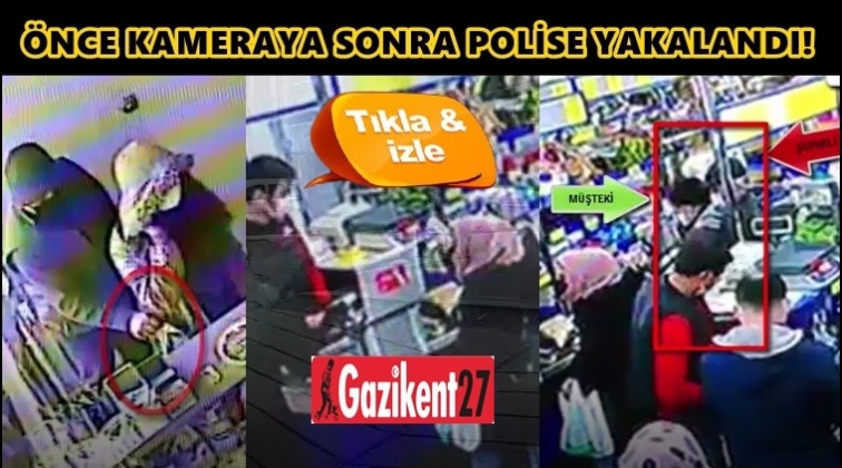 Yankesicilik anları kameraya takıldı!..