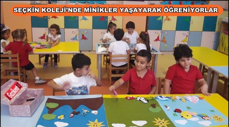 Yaparak, yaşayarak, uygulayarak öğreniyorlar