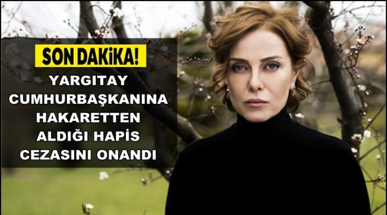 Yargıtay'dan Zuhal Olcay kararı