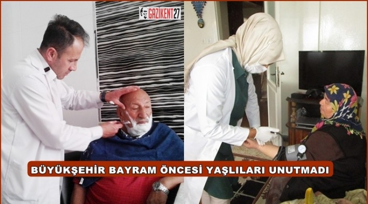 Yaşlılara kişisel bakım hizmeti