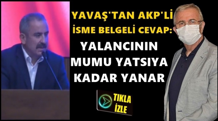 Yavaş: Yalancının mumu yatsıya kadar yanar