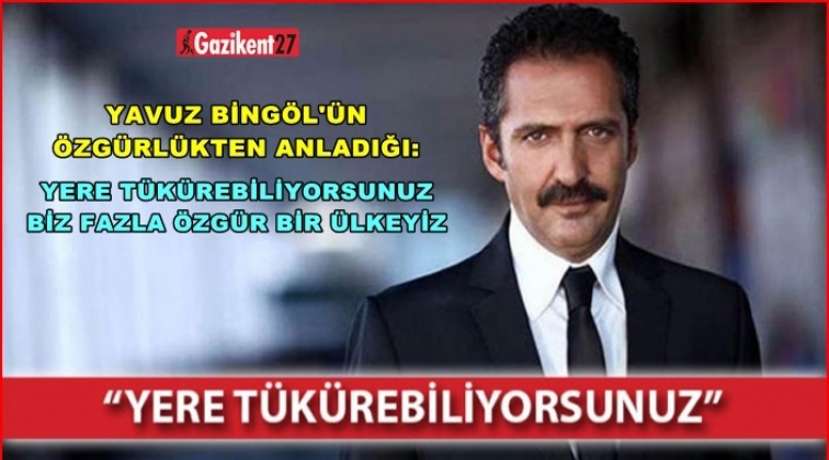 Yavuz Bing&ouml;l'&uuml;n '&ouml;zg&uuml;rl&uuml;k' anlayışı: T&uuml;k&uuml;r&uuml;k...