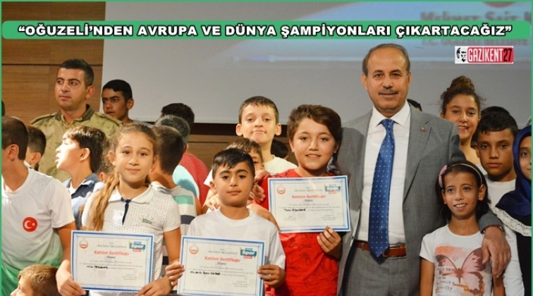 Yaz Spor Okulları t&ouml;renle sona erdi