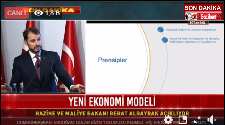 Yeni Ekonomi Modeli açıklanıyor