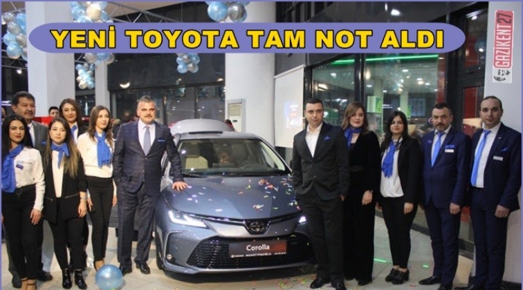 Yeni Toyota Corolla'ya tanıtım kokteyli