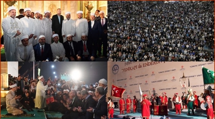 Yenikapı'da Enderun usul&uuml; teravih namazı