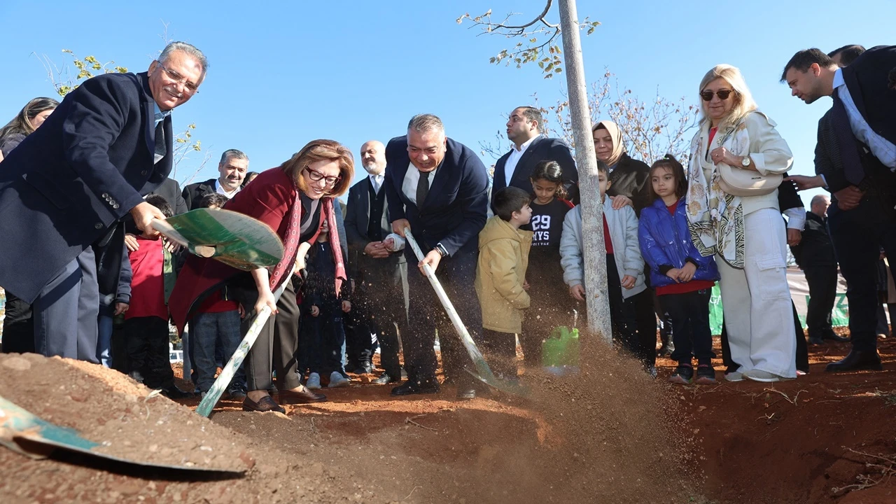 YEŞİLANTEP Projesi kapsamında fidanlar toprakla buluştu