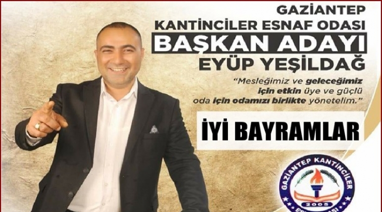 Yeşildağ'dan bayram mesajı