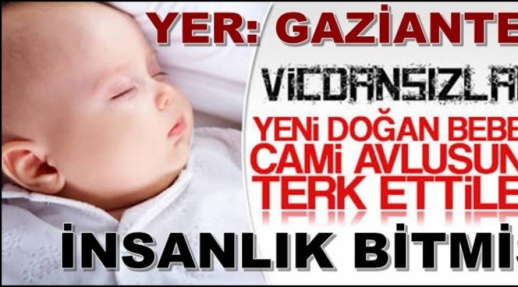 Yılbaşı gecesi doğan bebeği camiye bıraktılar!