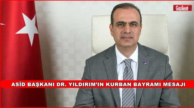 Yıldırım'dan, Kurban Bayramı mesajı