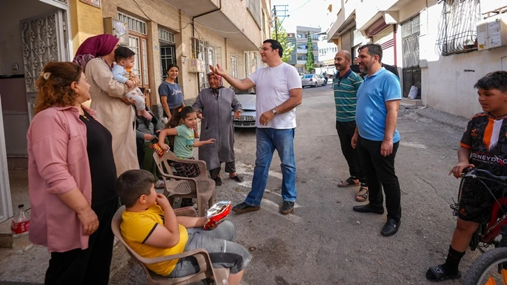 Yılmaz'dan, Özgürlük Mahallesi’ne ziyaret