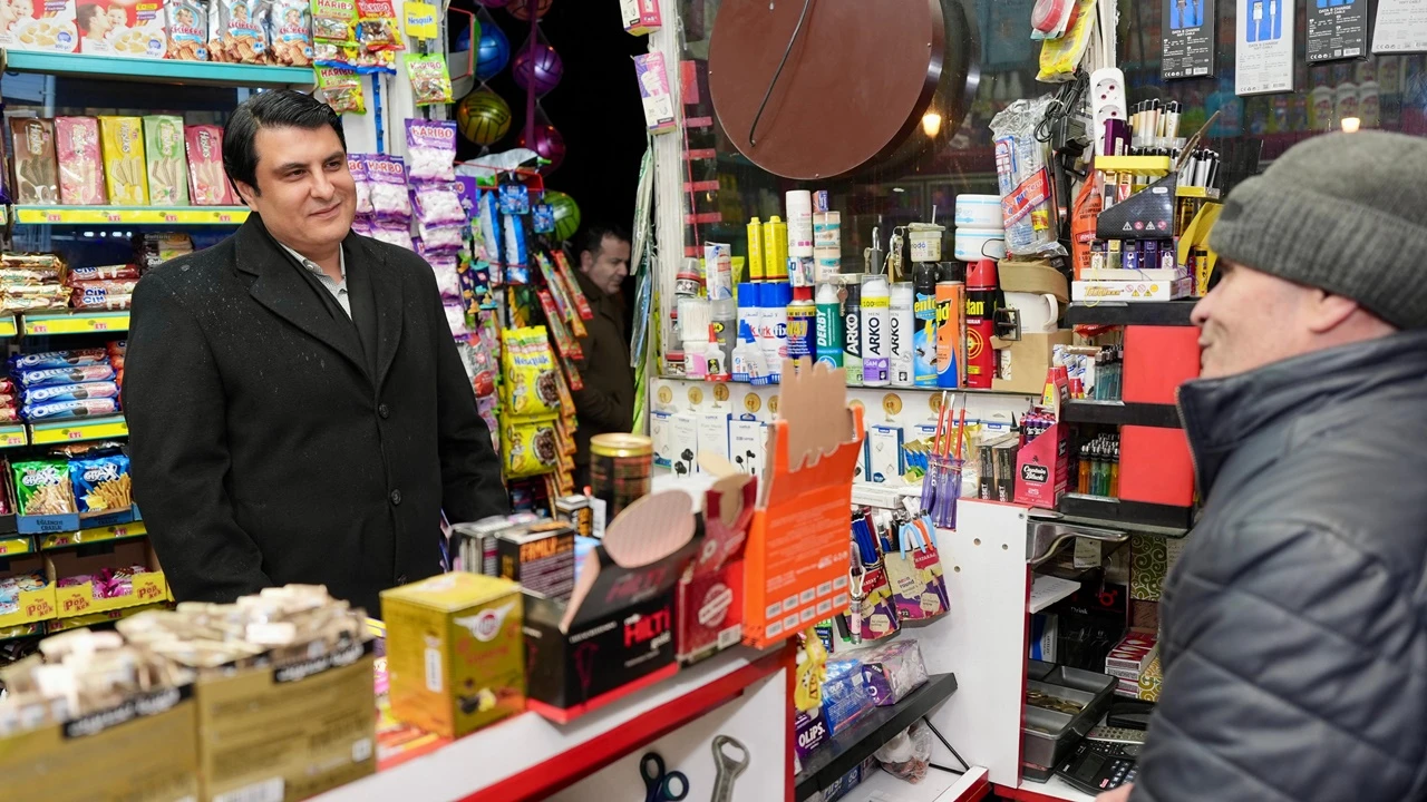 Yılmaz'dan, Yaprak ve &Ccedil;akmak Mahallelerine ziyaret 