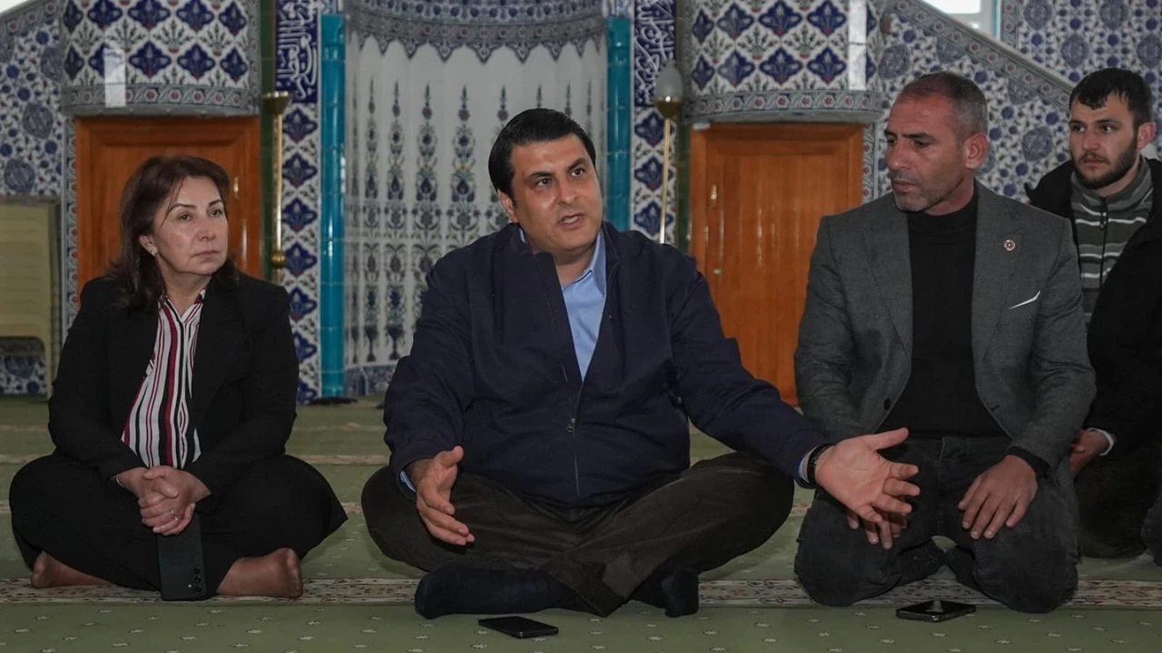 Yılmaz, hasar tespitini yerinde takip etti