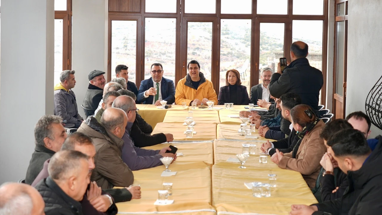 Yılmaz, Yığınlı Mahallesi sakinleriyle bir araya geldi