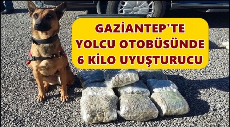 Yolcu çantasında 6 kilo sentetik uyuşturucu