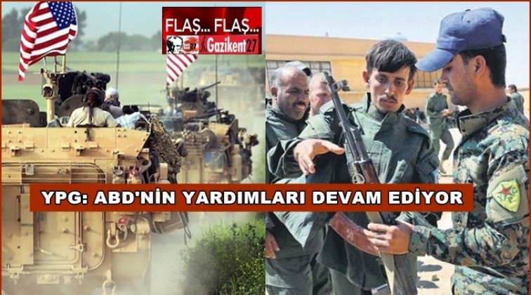 YPG s&ouml;zc&uuml;s&uuml;: ABD'nin yardımları devam ediyor