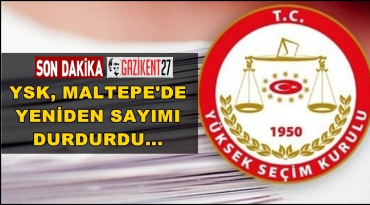 YSK yeniden sayım kararını iptal etti