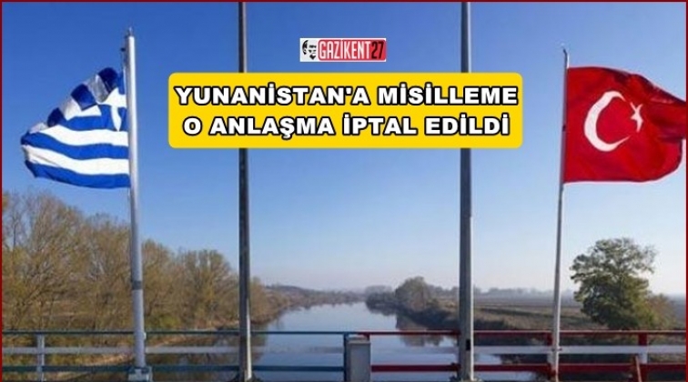 Yunanistan ile geri kabul anlaşması durduruldu