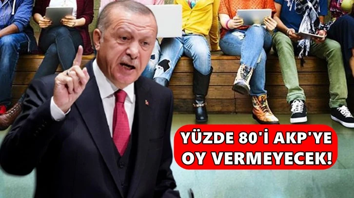 Z kuşağından AKP'ye oy yok!