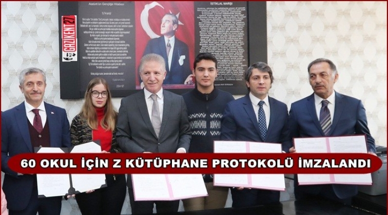 Z Kütüphanesi protokolü imzalandı