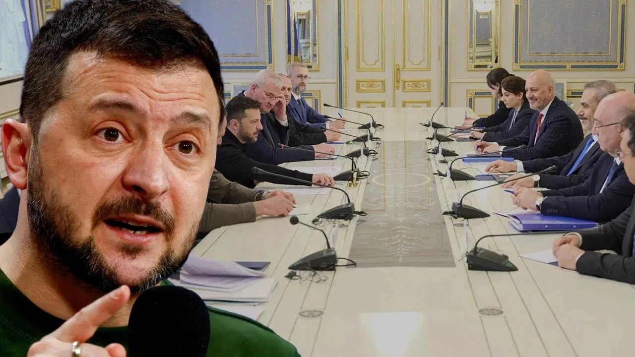 Zelenski'den görüşme sonrası Rusya'ya tepki: 'Ne Ukrayna ne de Türkiye...'