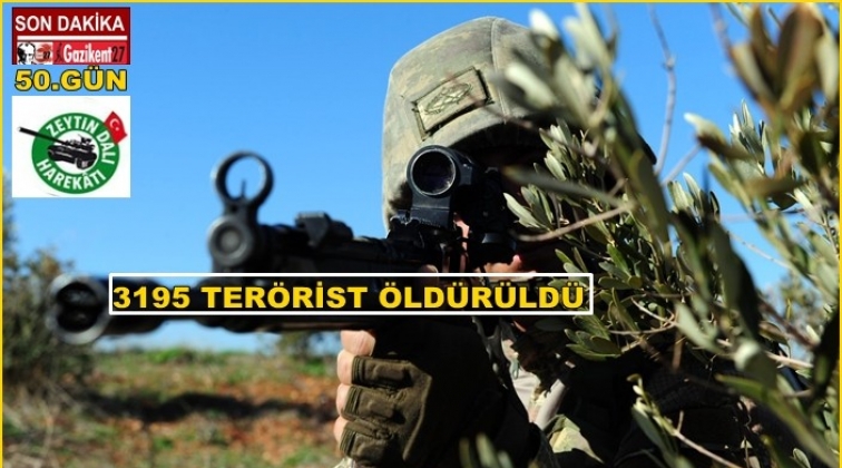 Zeytin Dalı Harekatı'nda 50. G&uuml;n