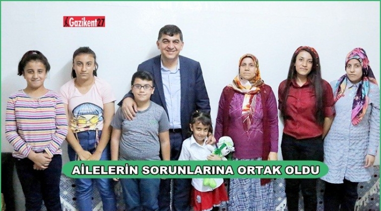 Fadıloğlu, iki aileye misafir oldu