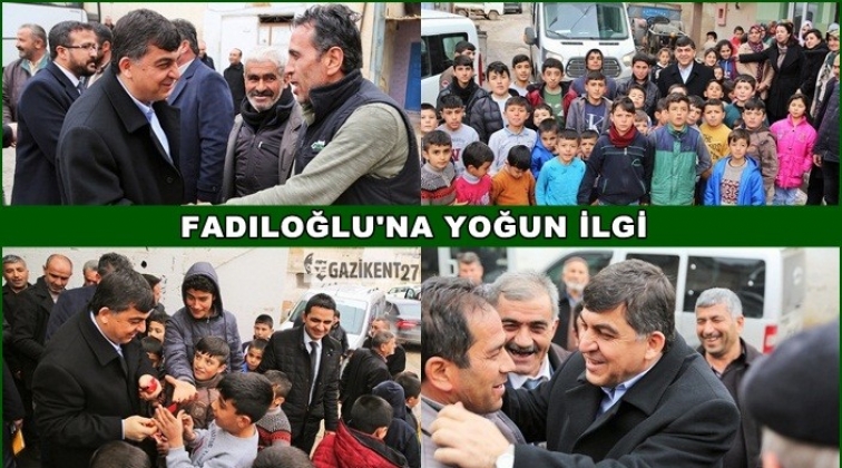 Fadıloğlu'na, yoğun ilgi