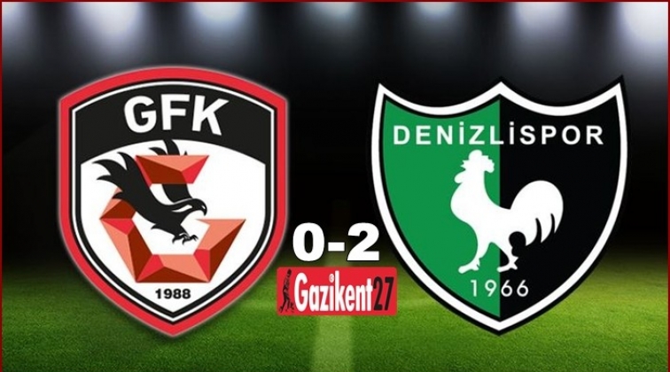 Gazişehir Gaziantep FK 0-2 Denizlispor