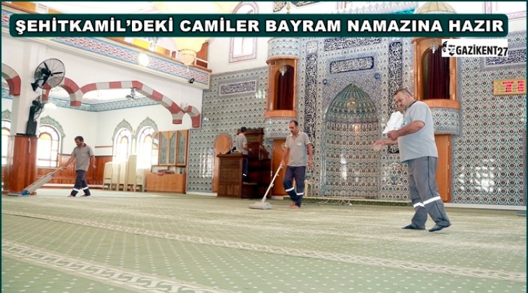 İl&ccedil;edeki t&uuml;m camiler temizlendi